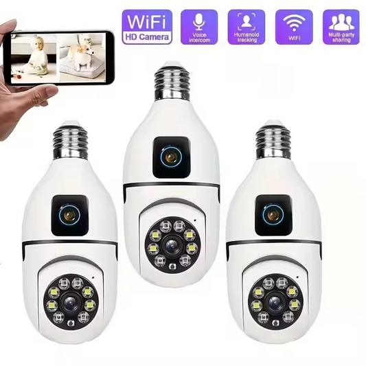 Caméra Ampoule WiFi 360°