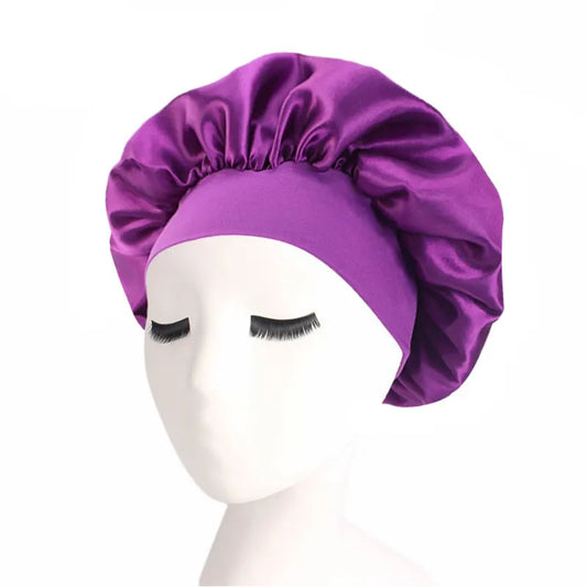Lot de 5 Bonnets en Satin Multicolores